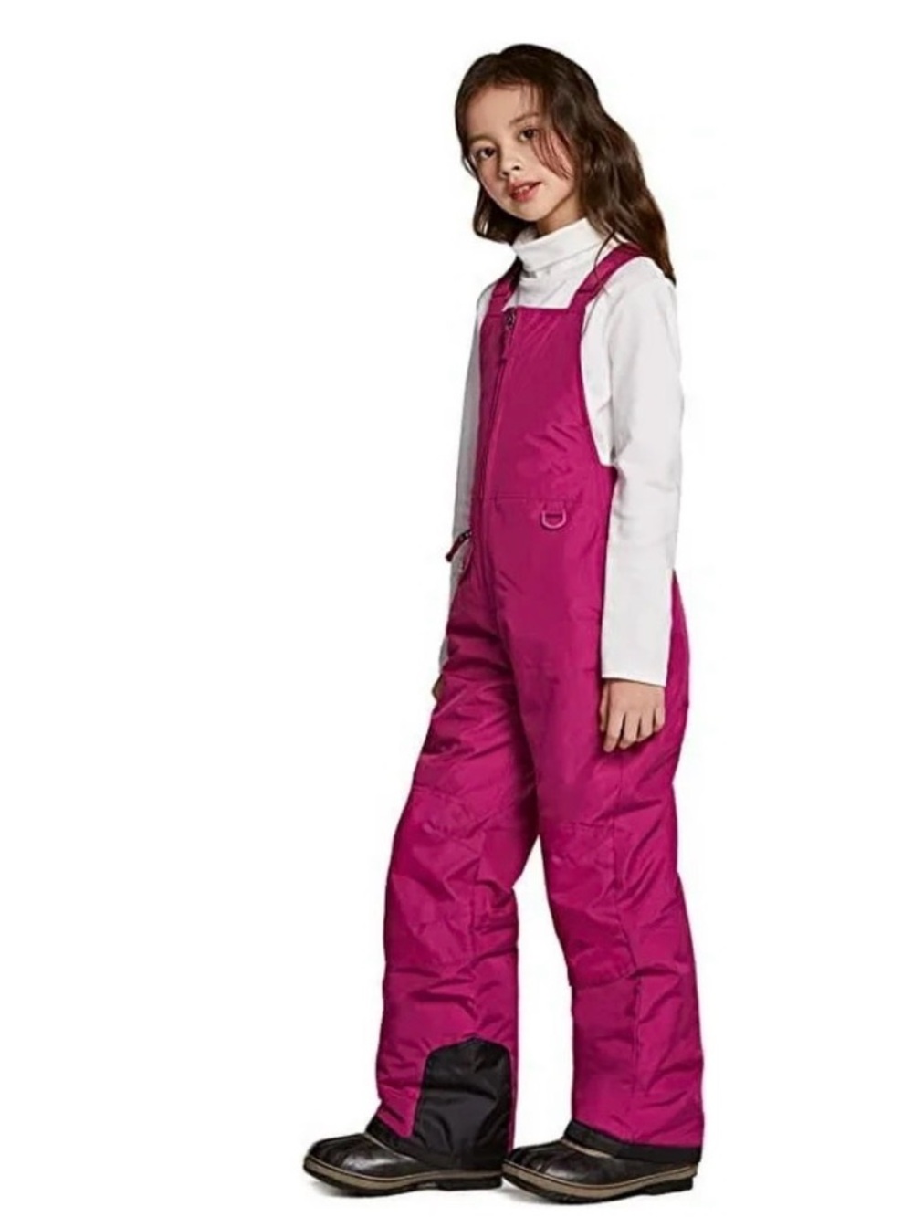 TSLA Kids Winter Waterproof Insulated Snowboard Overalls Ripstop Ski Pants 4T